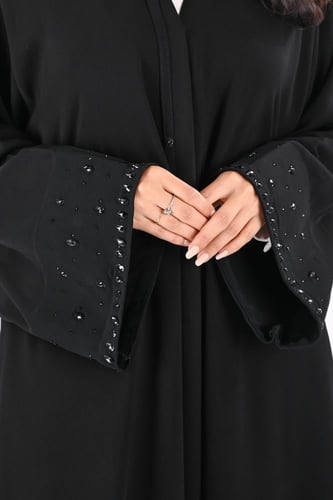 عباية كريب رسمي شك يدوي