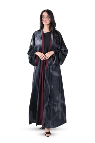 مخمل طباعة كلوش كم مربع