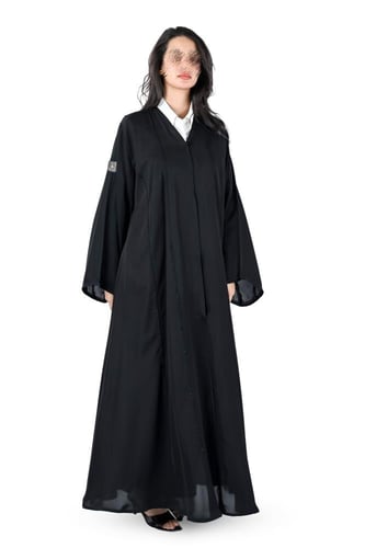 عباية كلوش بتطريز يدوي