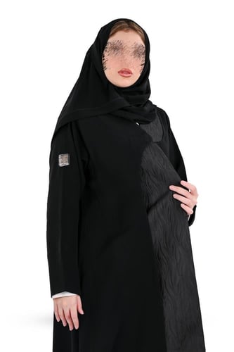 عباية كلوش مع جكار من الامام