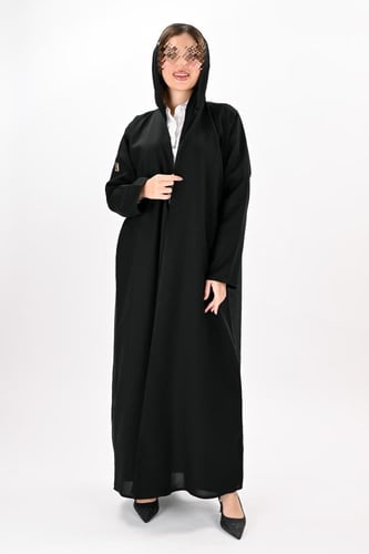 عباية كريب مع جكار على الظهر