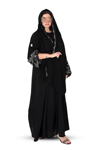 عباية انترنت بتطريز