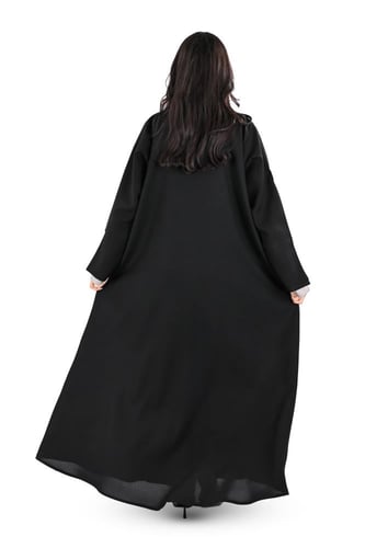 عباية كريب بتحديد رصاصي