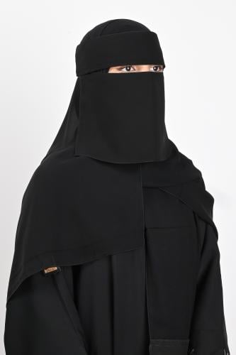 نقاب حرائر مطاطين بردة لاصق