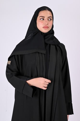 عباية كريب بكسرات من الامام