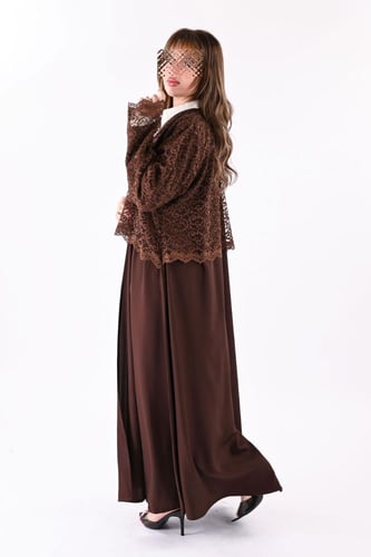 عباية انترنت كلوش بدنتيل