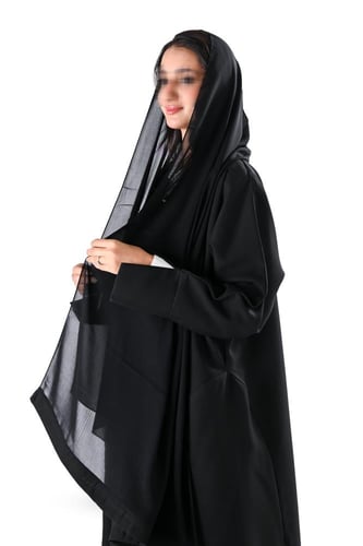 عباية كريب كلوش