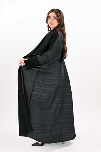 عباية كريب مع جكار