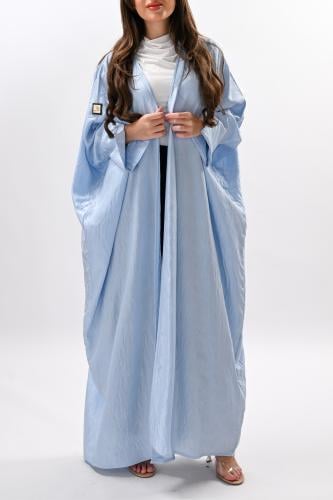 عباية مشلح بلون سماوي