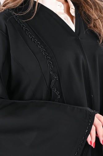 عباية الندى كلوش بتطريز يدوي