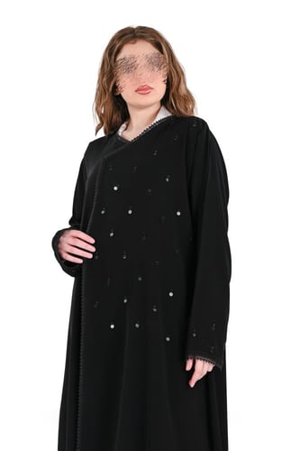 عباية ملكي بكلفة وشك يدوي