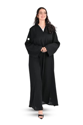 عباية انترنت بفصوص اسود