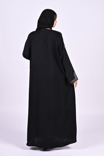 عباية الندى بفصوص فضي