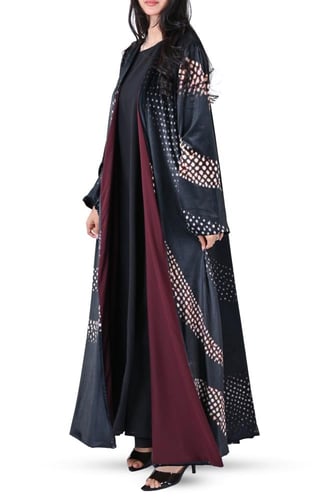 مخمل طباعة كلوش كم مربع