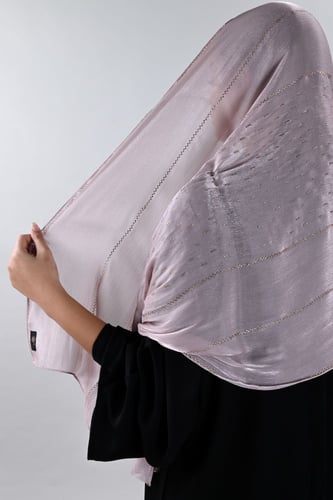 طرحة زهري بفصوص