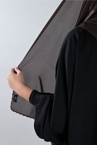 طرحة ليزر بتطريز يدوي