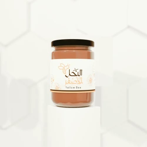 عسل سمرة مع زهور برية