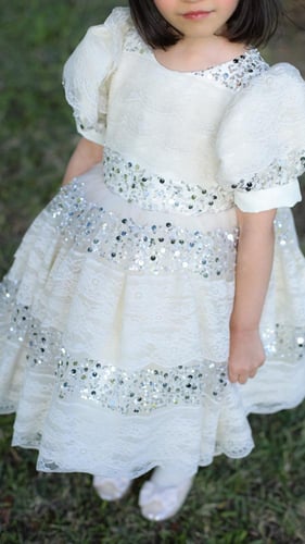 فستان نور سكري