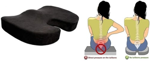 وسادة الجلوس من الميموري فوم