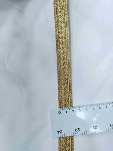 كلفه قفطان مغربي ذهبي فاتح لفه 9 متر