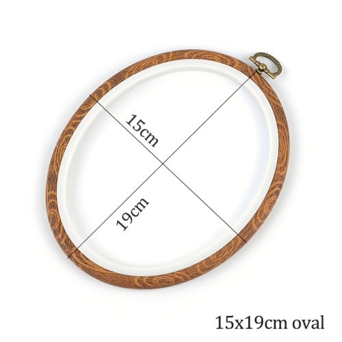 طارات بلاستيك مرنه شكل بيضاوي 19×15 سم