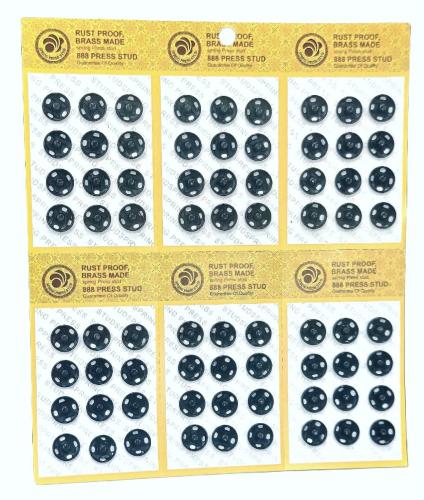 أزارير طقطق خياطة صيني مقاس 10MM عدد 72 حبة