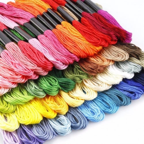 خيوط تطريز مولينيه شد 100 حبه