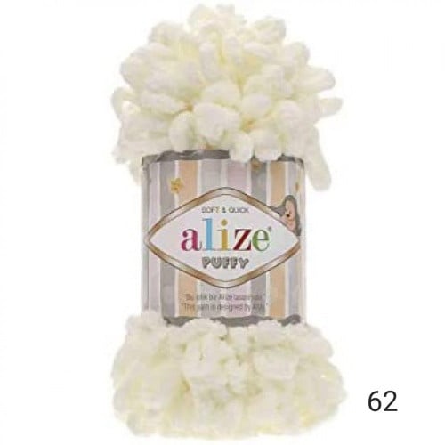 خيوط صوف اليزا بوفي التركية _ 62 puffy