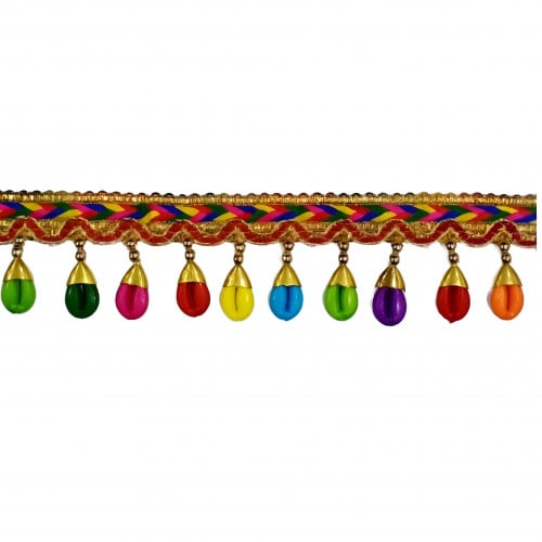 كلفه شعبية ملونة