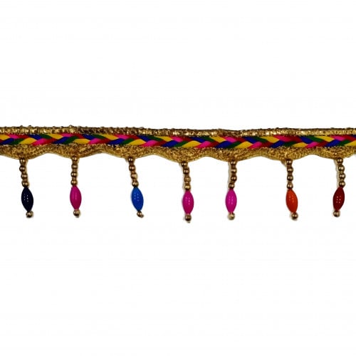 كلفه شعبية ملونة