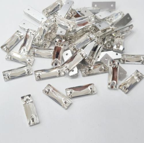 فصوص كريستال شكل مستطيل مقاس 15×5 ملم