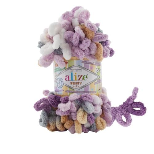 خيوط صوف اليزا بوفي التركية _ 6522 puffy