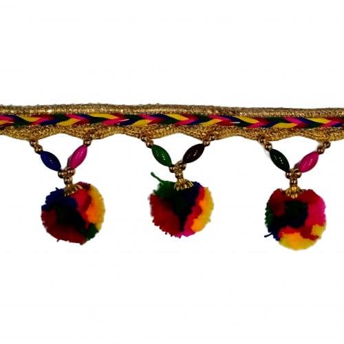 كلفه شعبية ملونة