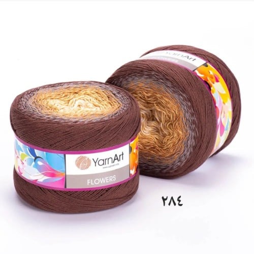 خيوط يارن آرت فلورز التركية 284