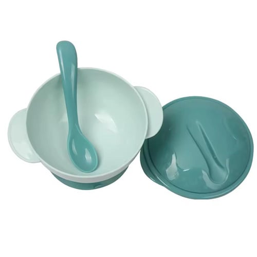 وعاء وملعقة للاطفال