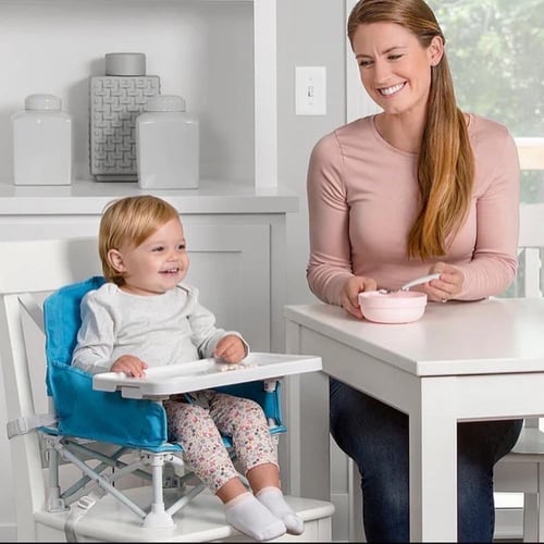 كرسي طعام متنقل للاطفال