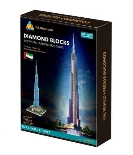 لعبة مكعبات تركيب برج خليفه