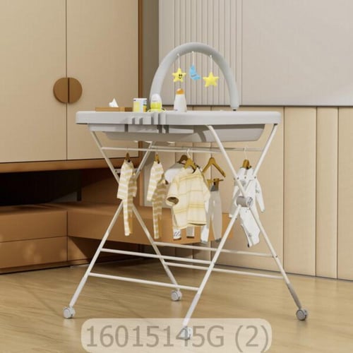 طاولة غيار و مروش للاطفال