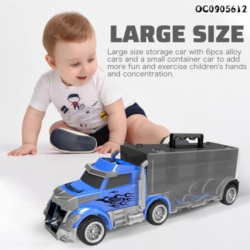 لعبة شاحنة محمل سيارات