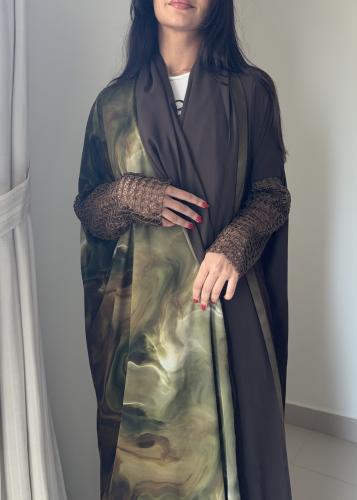 Pistachio Abaya