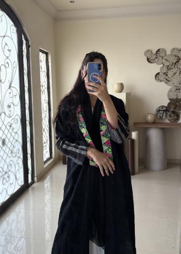 Dual Contrast abaya