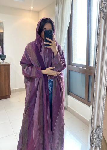Maroonish abaya