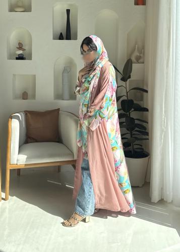 Blossom abaya