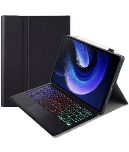 حافظة لوحة مفاتيح باللغتين الإنجليزية والعربية سحر...