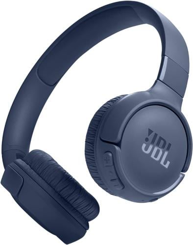 JBL سماعة اذن بلوتوث فوق الاذن من تون 520، ازرق