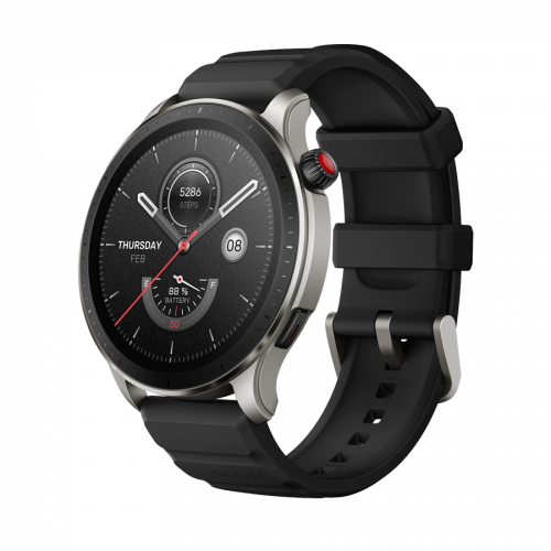 ساعة ذكية أمازفيت جي تي آر 4 - أسود