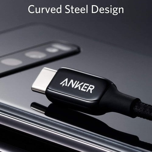 سلك شاحن انكر باورلاين بلس الاصدار الثالث من Type-...