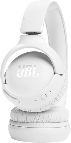 JBL سماعة اذن بلوتوث فوق الاذن من تون 520، ابيض