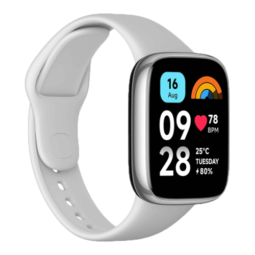 ساعة ذكية شاومي ريدمي واتش 3 اكتيف - رمادي