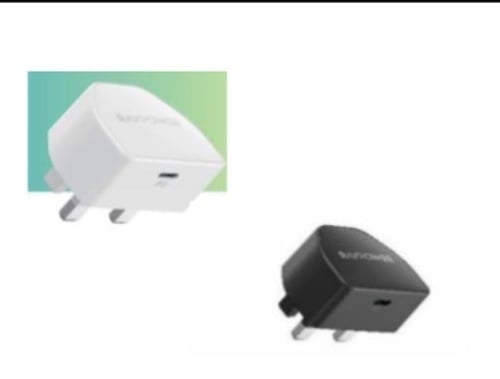 شاحن جداري راف باور بقوة 20 واط بمنفذ تايب سي - اب...